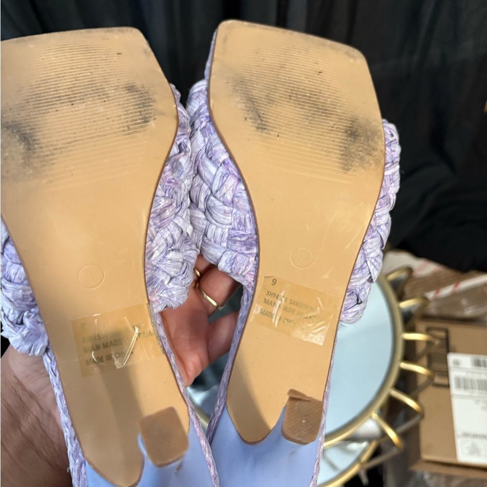 Lemonade Raffia Heels - Picture 5 of 5